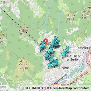 Mappa Via Andrea D'Albino, 24021 Albino BG, Italia (0.6395)