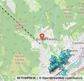 Mappa Via Andrea D'Albino, 24021 Albino BG, Italia (1.458)