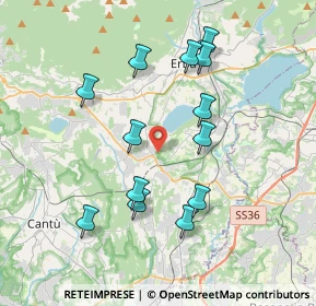 Mappa Via Piave, 22040 Anzano del Parco CO, Italia (3.64154)