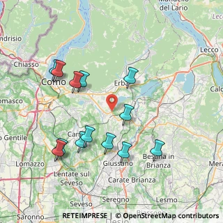 Mappa Via A. Diaz, 22040 Anzano del Parco CO, Italia (7.85231)