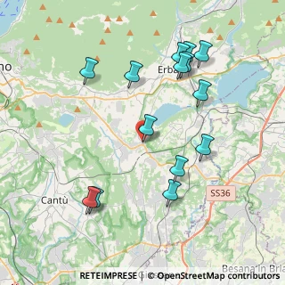 Mappa Via A. Diaz, 22040 Anzano del Parco CO, Italia (4.11714)