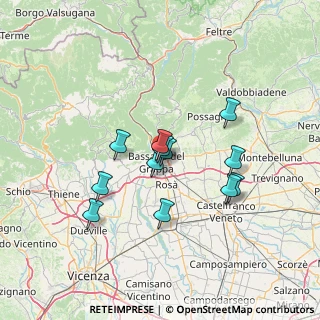 Mappa Via Piave, 36061 Bassano del Grappa VI, Italia (11.26083)