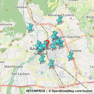 Mappa Via IV Armata, 36061 Bassano del Grappa VI, Italia (1.27)