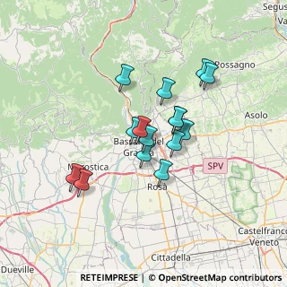 Mappa Via IV Armata, 36061 Bassano del Grappa VI, Italia (5.23067)