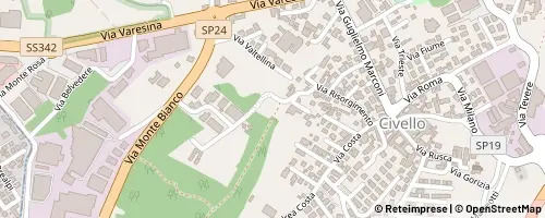 Mappa Villa Guardia