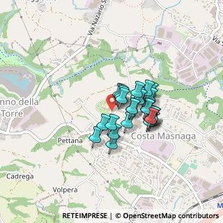 Mappa Via S. Francesco, 23845 Costa Masnaga LC, Italia (0.27308)