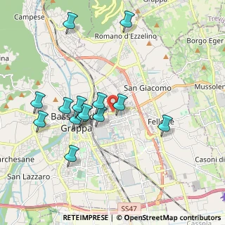 Mappa Galleria Caracas, 36022 Cassola VI, Italia (1.89214)