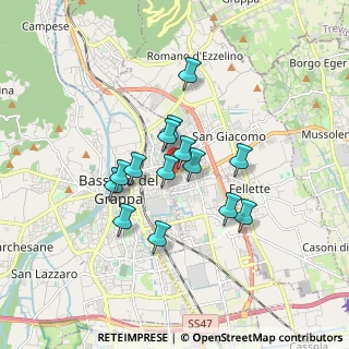 Mappa Galleria Caracas, 36022 Cassola VI, Italia (1.29857)