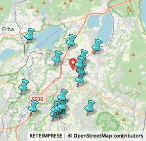 Mappa Viale Brianza, 23846 Garbagnate Monastero LC, Italia (3.81706)