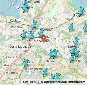 Mappa Viale Brianza, 23846 Garbagnate Monastero LC, Italia (2.686)