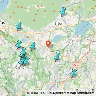 Mappa Via Galgina, 22040 Anzano del Parco CO, Italia (5.21909)