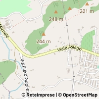 지도 Bassano del Grappa