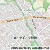 Kaart Lurate Caccivio