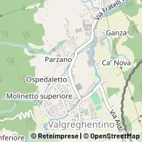 Mapa Valgreghentino