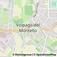 Hartă Volpago del Montello