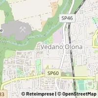 Mapa Vedano Olona