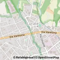 Mapa Lurate Caccivio