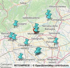 Mappa Via Santa Caterina da Siena, 31044 Montebelluna TV, Italia (15.48071)