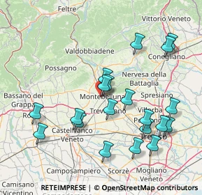 Mappa Via Santa Caterina da Siena, 31044 Montebelluna TV, Italia (16.048)