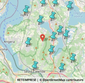 Mappa Via per Capronno, 21018 Sesto Calende VA, Italia (4.69143)