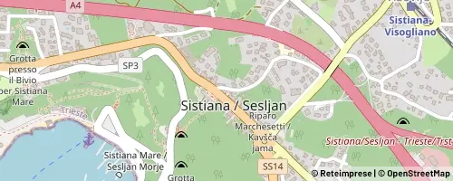 Mappa Duino-Aurisina