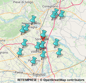 Mappa , 31027 Spresiano TV, Italia (6.80563)