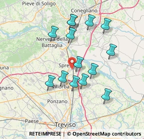 Mappa , 31027 Spresiano TV, Italia (6.69643)