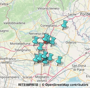 Mappa , 31027 Spresiano TV, Italia (10.47385)