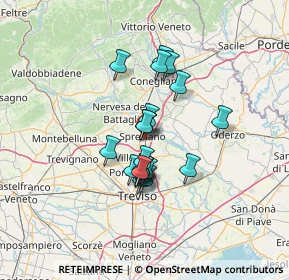 Mappa , 31027 Spresiano TV, Italia (9.8845)