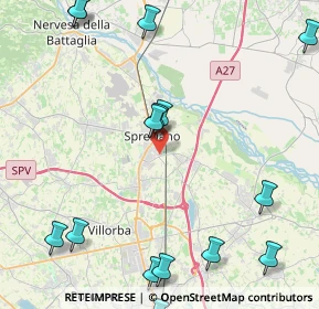 Mappa , 31027 Spresiano TV, Italia (6.10294)