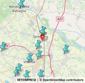 Mappa , 31027 Spresiano TV, Italia (5.07417)