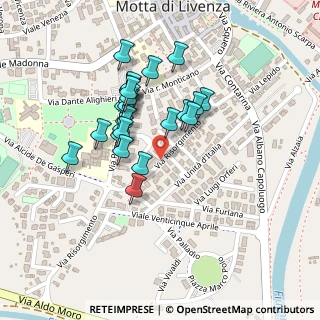 Mappa Via Risorgimento, 31045 Motta di Livenza TV, Italia (0.188)