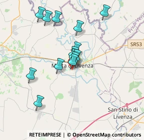 Mappa Via Risorgimento, 31045 Motta di Livenza TV, Italia (3.035)