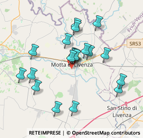 Mappa Via Risorgimento, 31045 Motta di Livenza TV, Italia (3.3145)