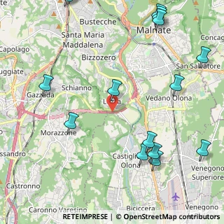Mappa Strada Provinciale, 21040 Lozza VA, Italia (2.93667)