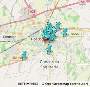 Mappa Piazza Dogana, 30026 Portogruaro VE, Italia (0.86154)