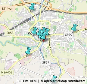 Mappa Via Lombardia, 30025 Portogruaro VE, Italia (0.83273)