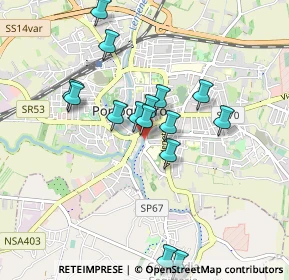 Mappa Via Lombardia, 30025 Portogruaro VE, Italia (0.832)