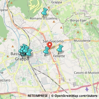 Mappa Via San Giovanni Battista de La Salle, 36060 Romano D'ezzelino VI, Italia (2.13)