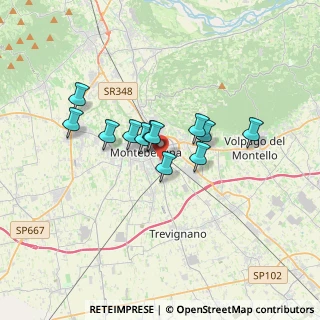 Mappa Via Mozambano, 31044 Montebelluna TV, Italia (2.47583)