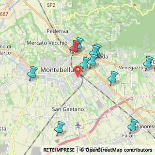 Mappa Piazzetta Moven, 31044 Montebelluna TV, Italia (2.02182)