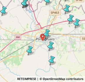 Mappa Via Po, 30026 Portogruaro VE, Italia (5.89)