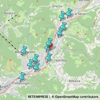 Mappa Via Serio, 24021 Albino BG, Italia (1.9375)