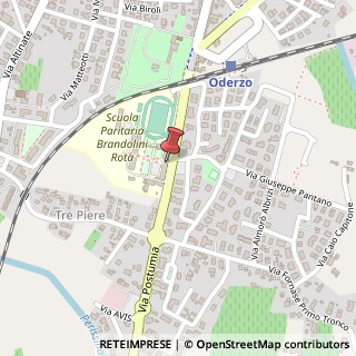 Mappa Viale Sigismondo Brandolini, 6, 31046 Oderzo, Treviso (Veneto)