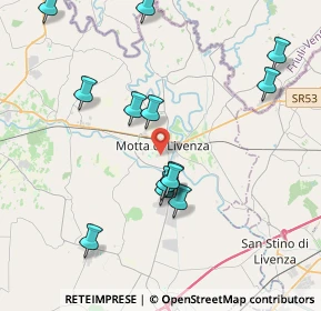 Mappa 31045 Motta di Livenza TV, Italia (4.06385)