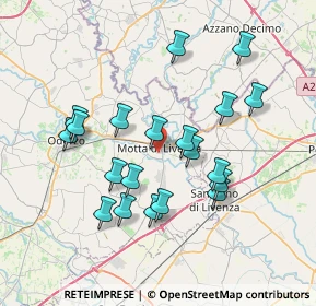 Mappa 31045 Motta di Livenza TV, Italia (6.931)