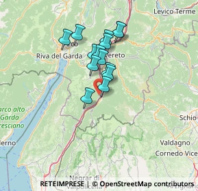 Mappa Via Zandonai, 38061 Ala TN, Italia (10.24143)