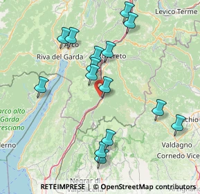 Mappa Via Zandonai, 38061 Ala TN, Italia (15.72733)