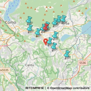 Mappa Via Risorgimento, 22040 Alzate Brianza CO, Italia (3.13385)
