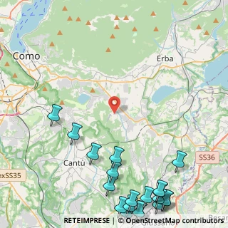 Mappa Via Risorgimento, 22040 Alzate Brianza CO, Italia (6.886)